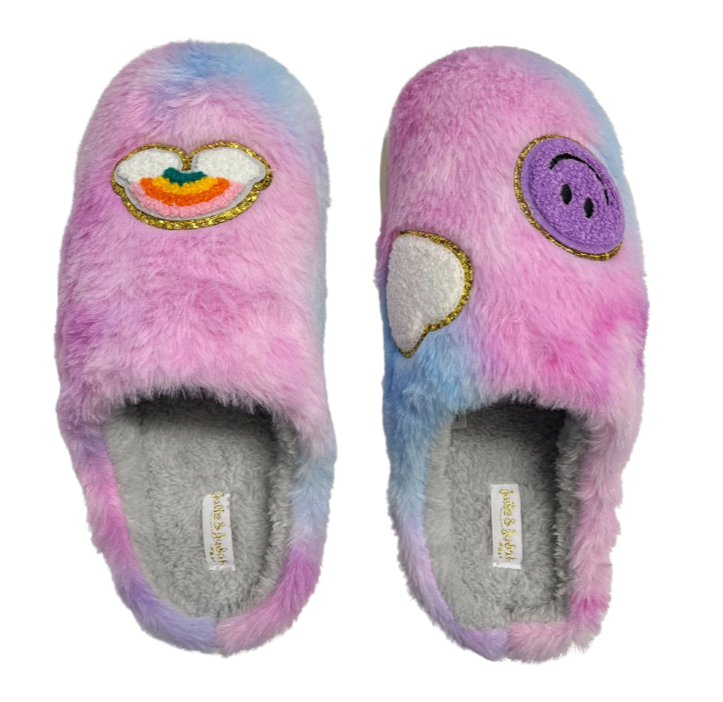 Fuzzy Patch Slipper