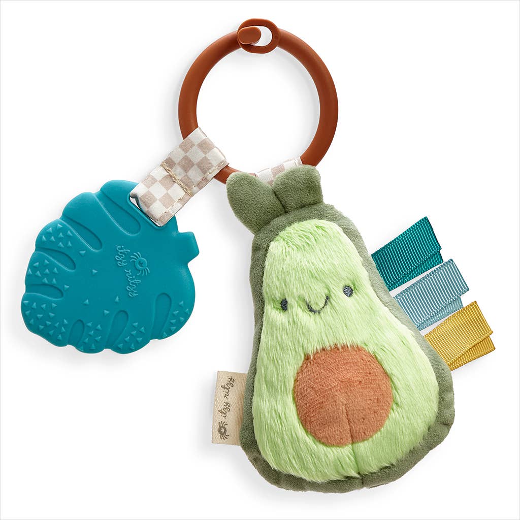 Plush + Teether: Avocado