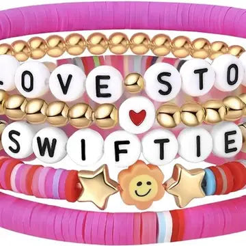 Friendship Trading Bead Bracelets For Swiftie Fans-  Lover