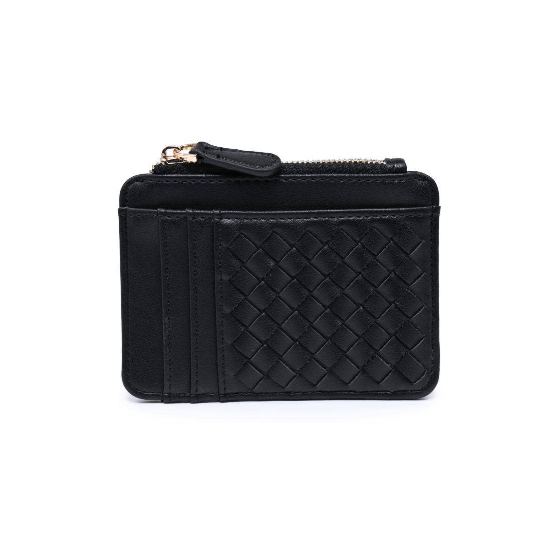 Woven Card Holder: Black