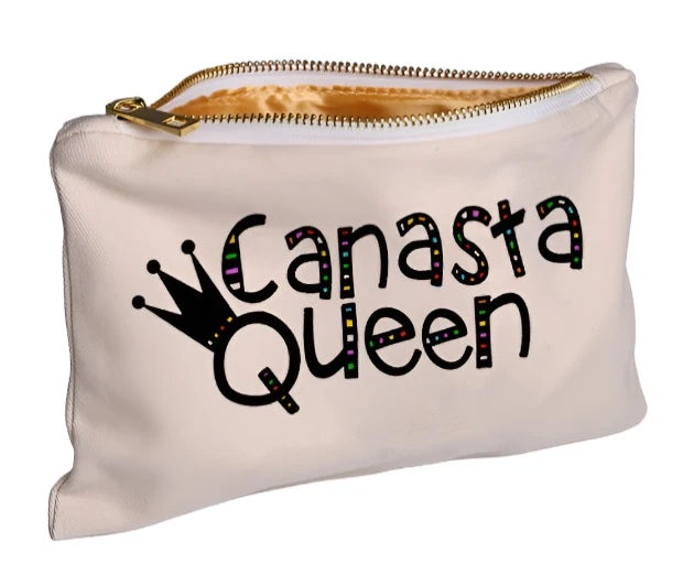 Canasta Queen Cosmetic Bag