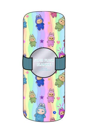 Fuzzy Doll Plush Blanket