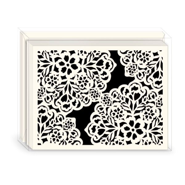 Cream Lace Note Cards