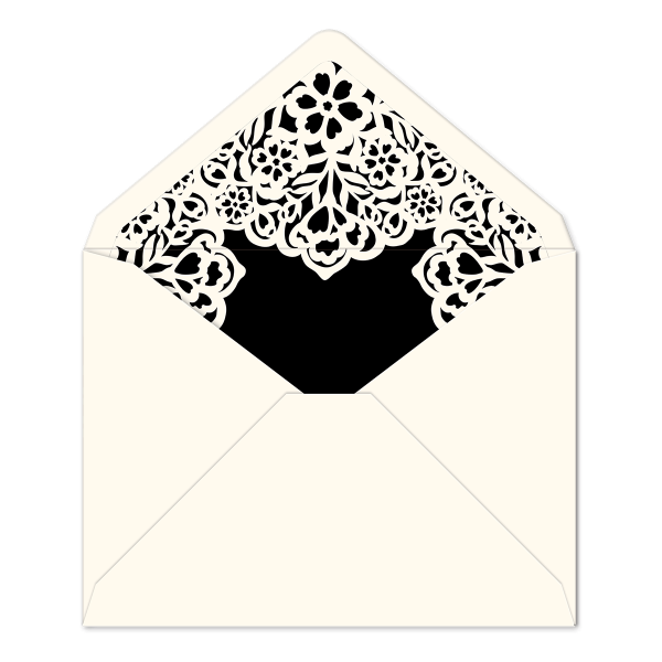 Cream Lace Note Cards