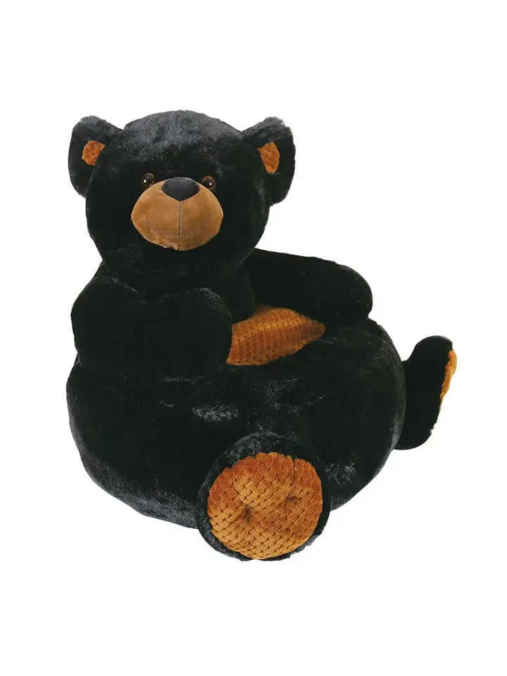 Personalized Plush Chair - Black Bear