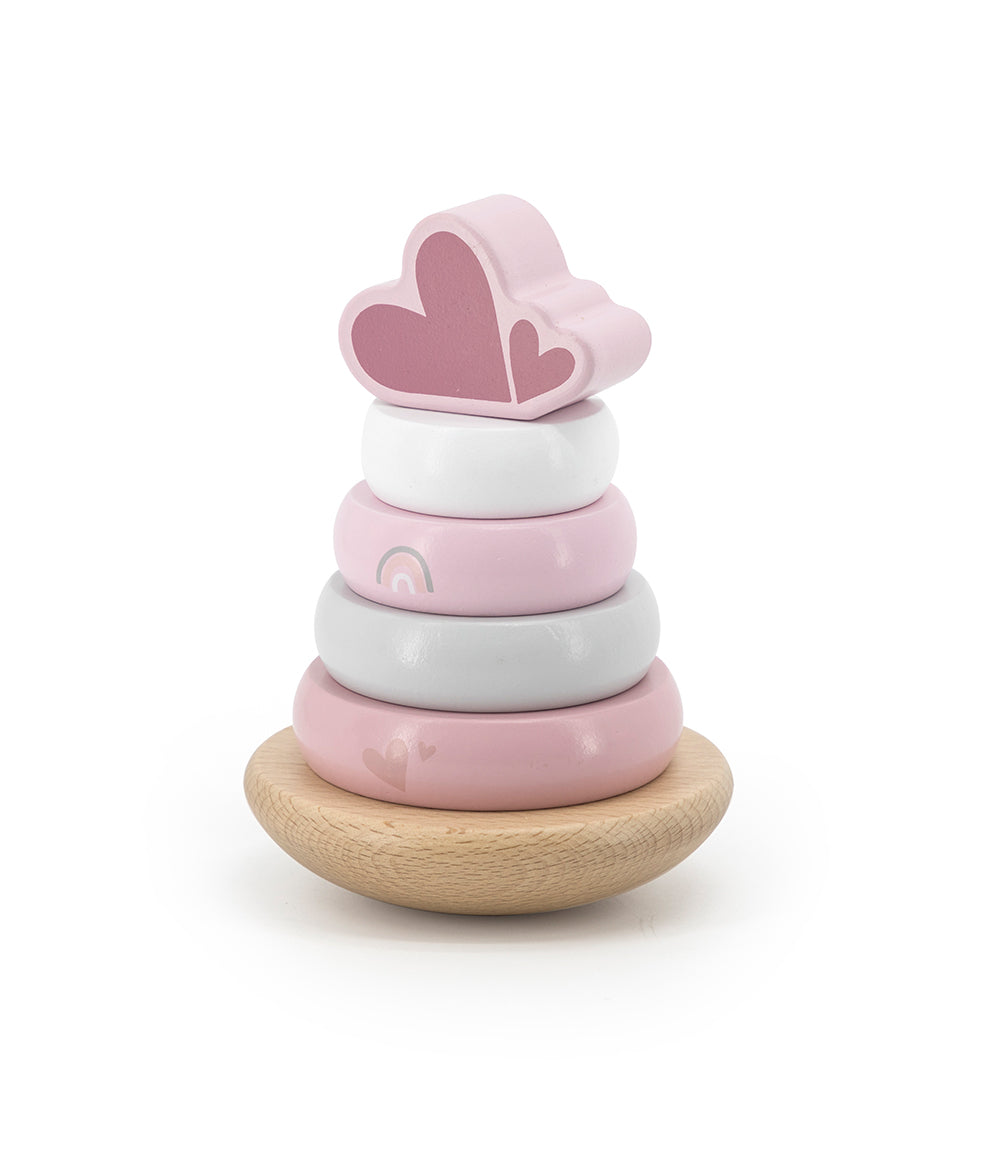 Stacking Rings - Pink