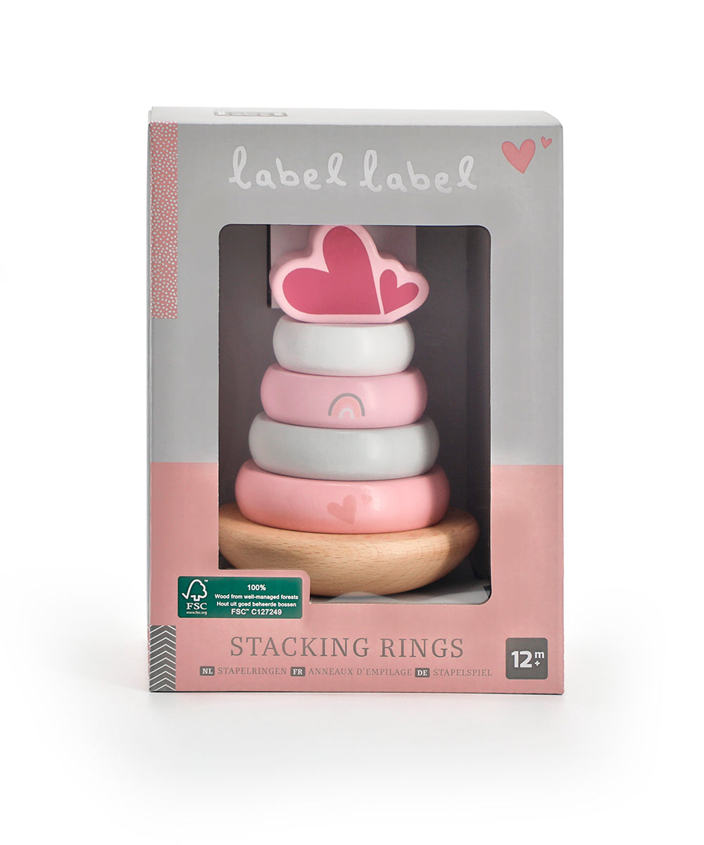 Stacking Rings - Pink