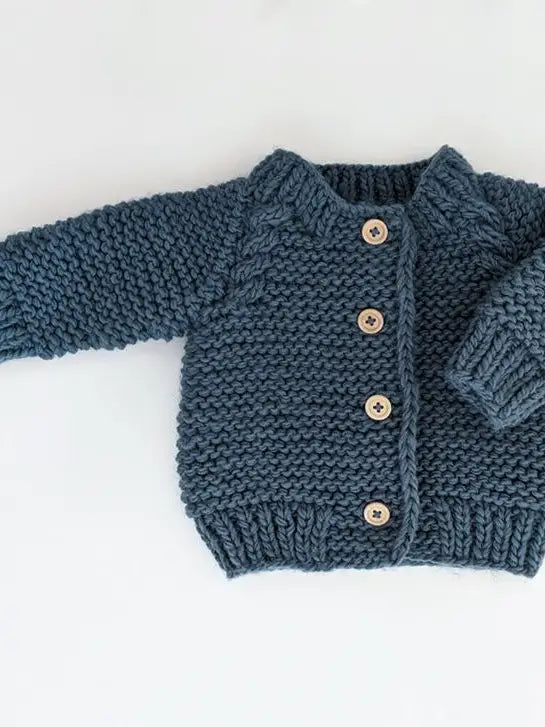 Baby Slate Stich Cardigan