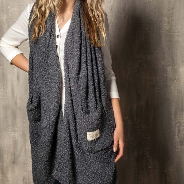 Giving Shawl - Grey