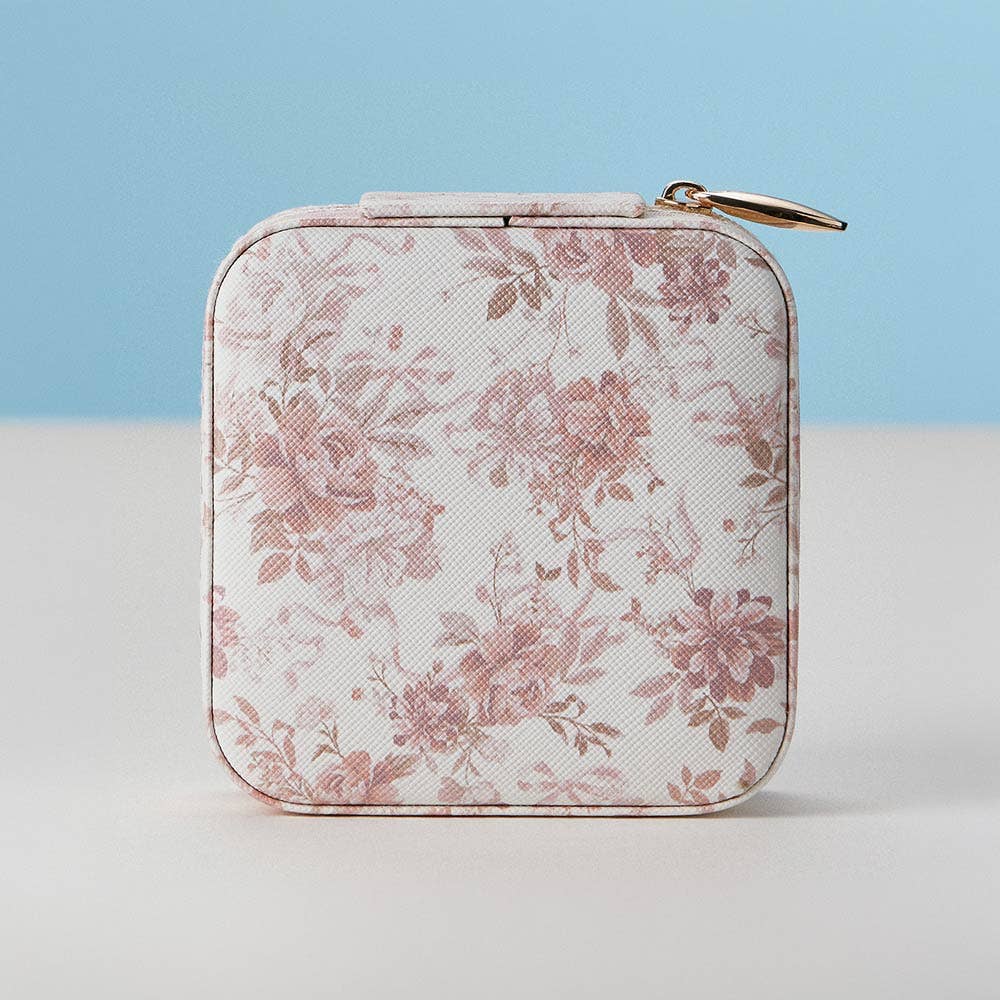 Vintage Floral Jewelry Box