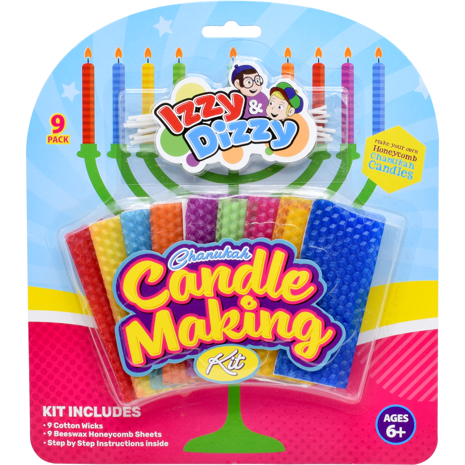 Chanukah Candle Making Kit