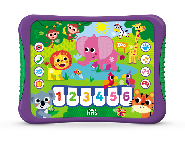 Educational Toodler Hit Pad - Busy Zoo