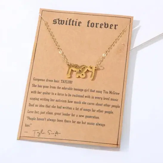 Taylor Swift Swiftie Pendant - 1989