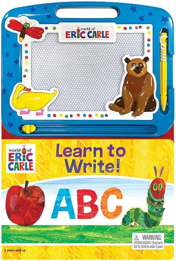 ERIC CARLE ABC/WORDS LEARNING SERIES