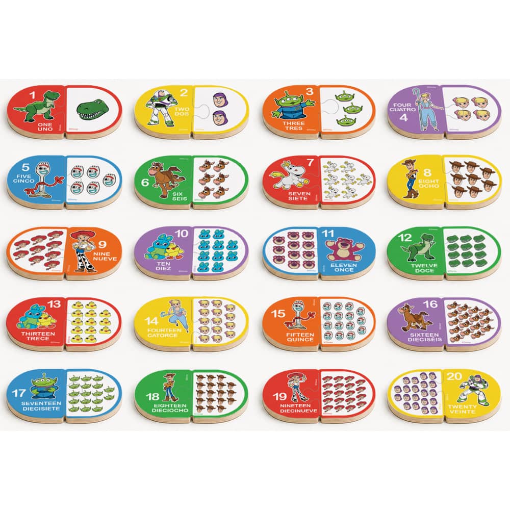 Disney - Toy Story Matching Number Puzzles