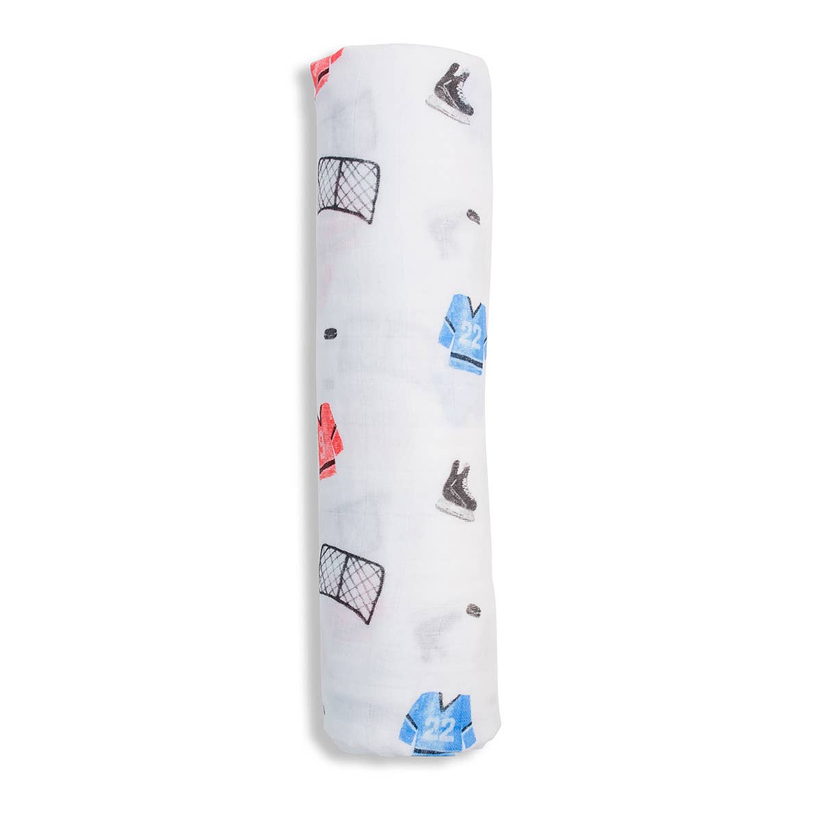 Muslin Swaddle Blanket – Hockey
