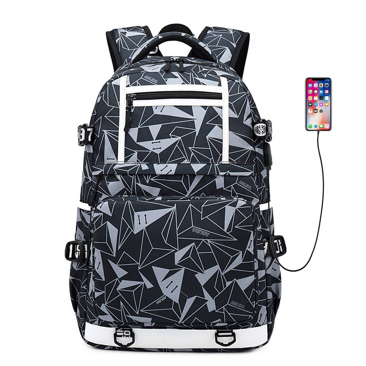 waterproof BACKPACK with usb charging port