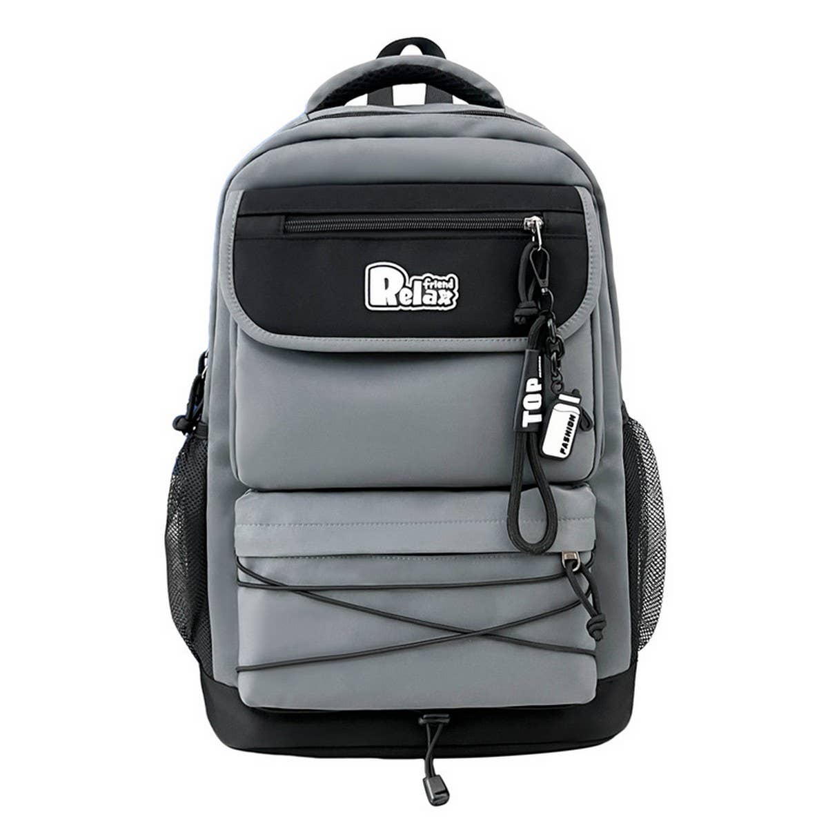 Waterproof Nylon Backpack - grey