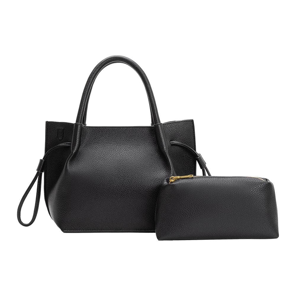 Recycled Vegan Leather Crossbody Bag