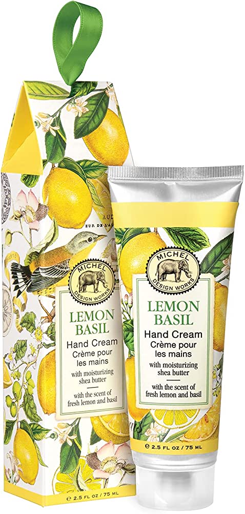 Michel Design Works Lemon Basil Hand Cream 2.5oz