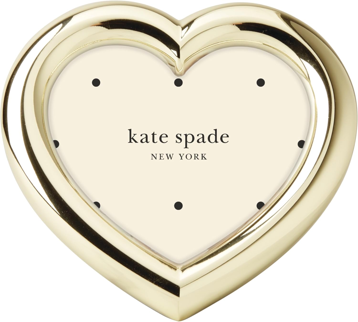 Kate Spade Charmed Life Gold Heart Frame
