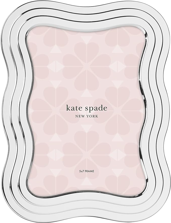 Kate Spade South Street  Silver 5" X 7"