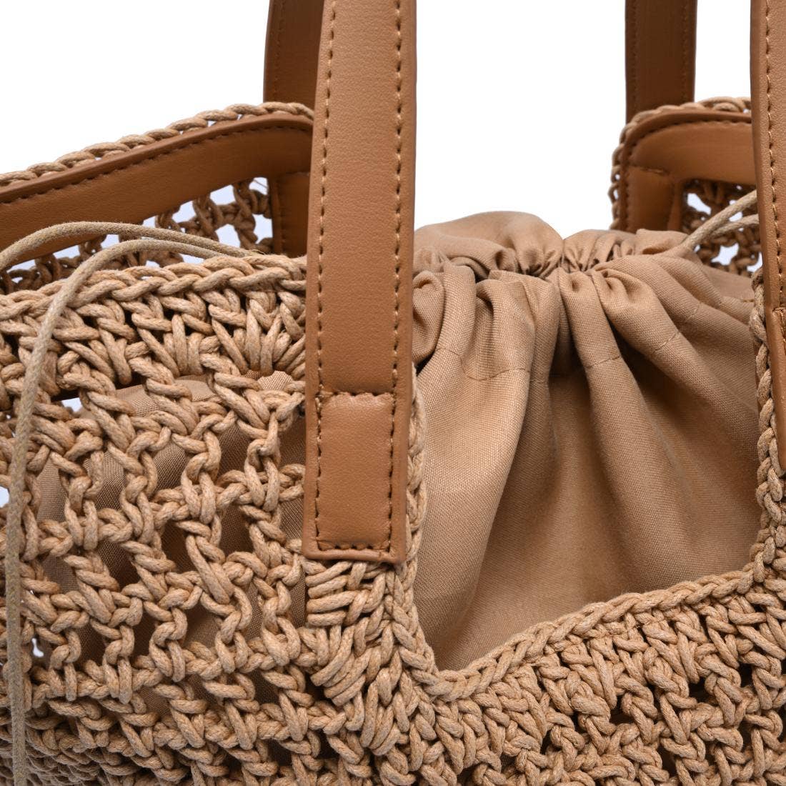 Textured crochet Tote