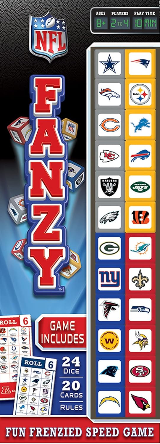 Nfl - League Fanzy Dice Game