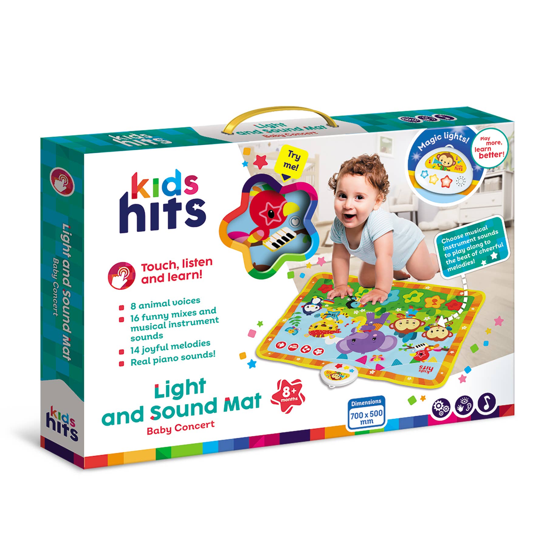 Educational Baby Light and Sound Mat - Concert