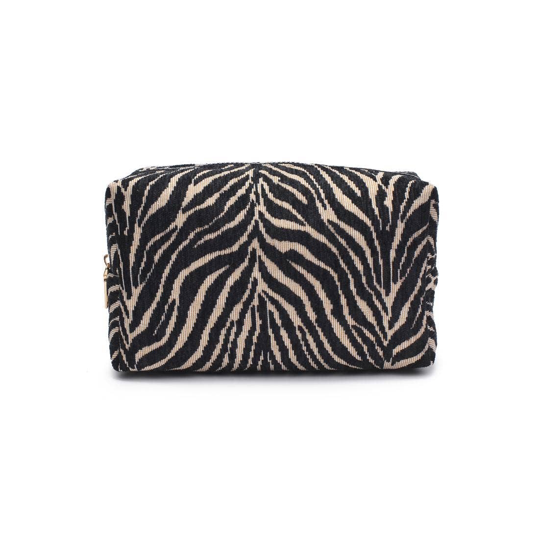 Zebra print fabric Cosmetic Pouch