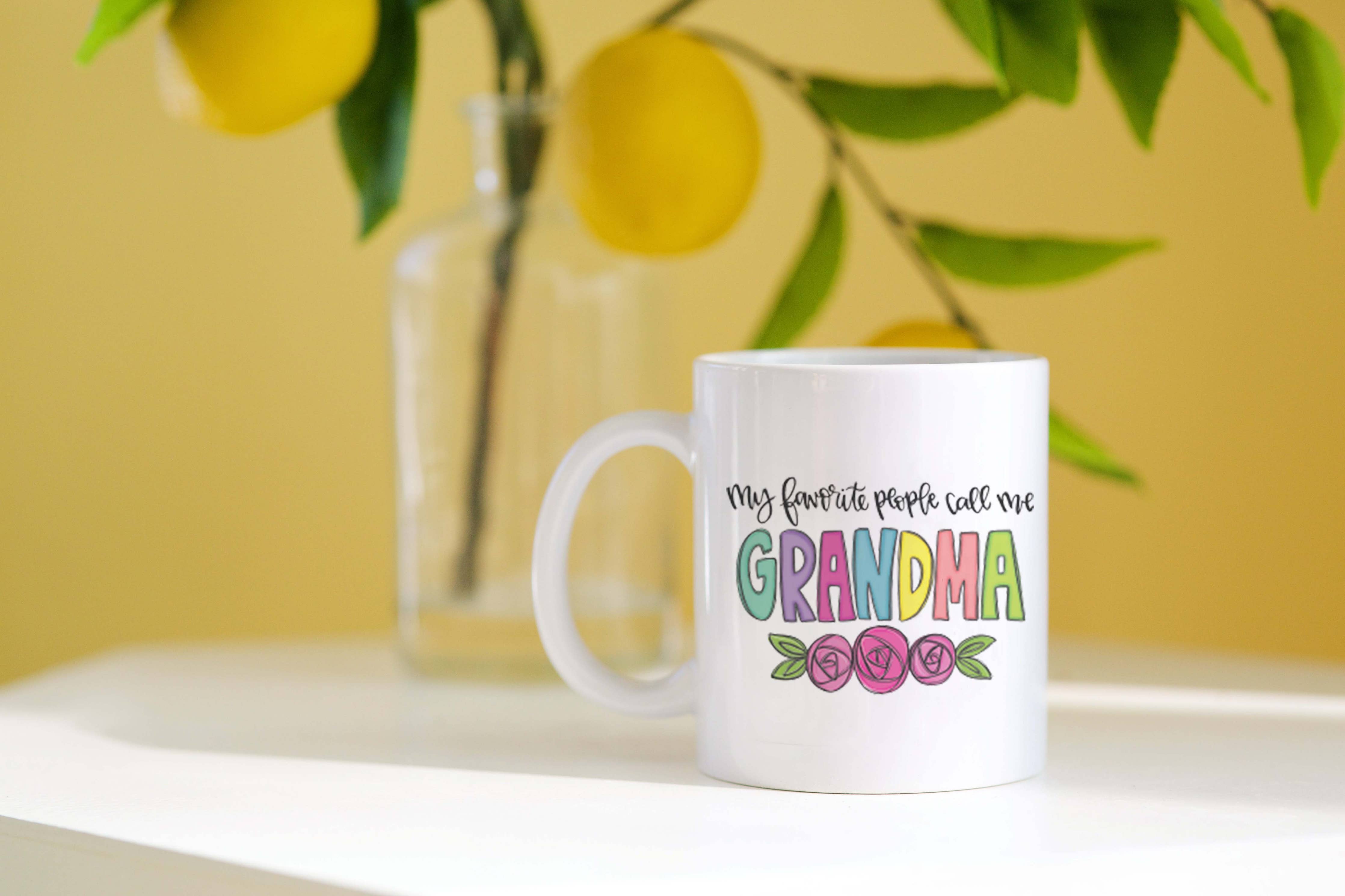 My Favorite People Call Me Grandma Mug