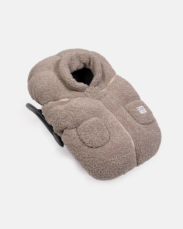 7AM Car Seat Cocoon Teddy