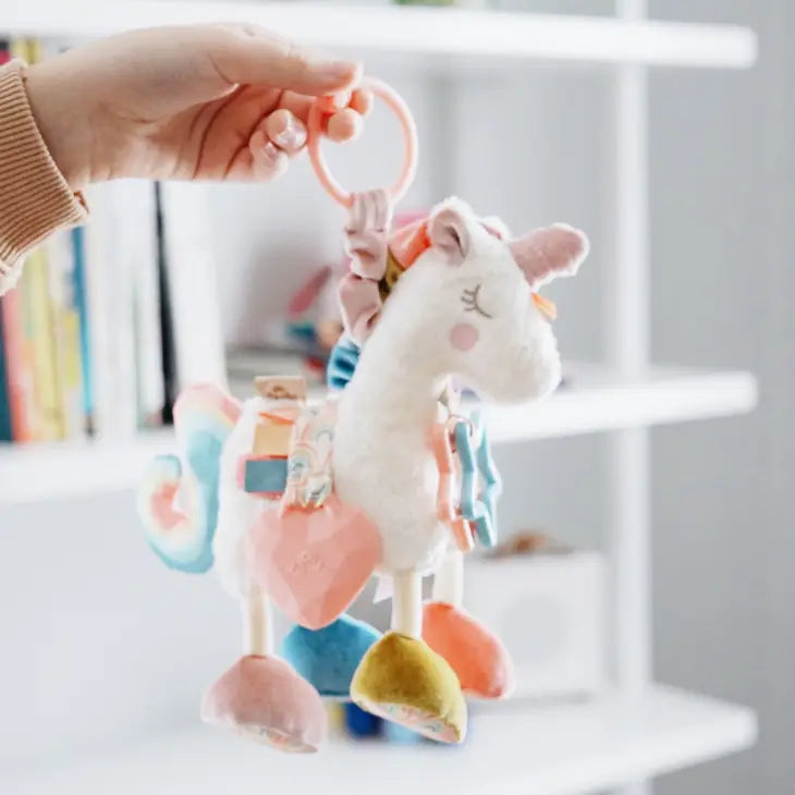 Plush Activity Toy with Teether - Unicorn