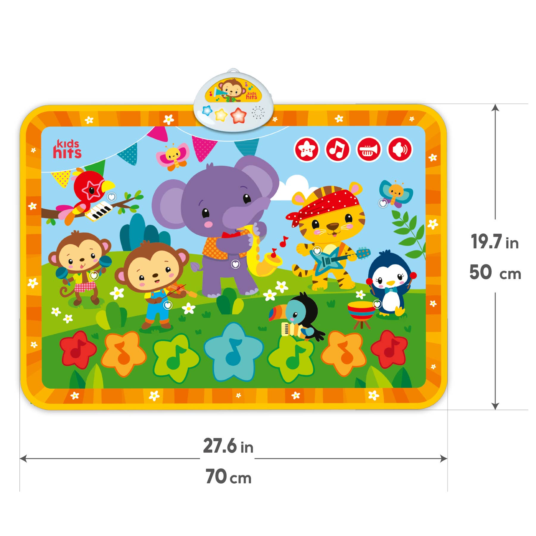 Educational Baby Light and Sound Mat - Concert