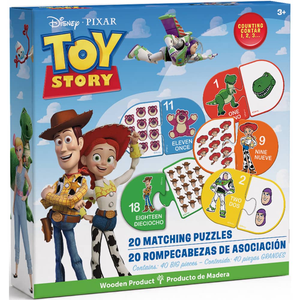 Disney - Toy Story Matching Number Puzzles