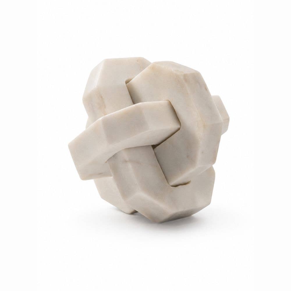 Geometric Marble Knot Object