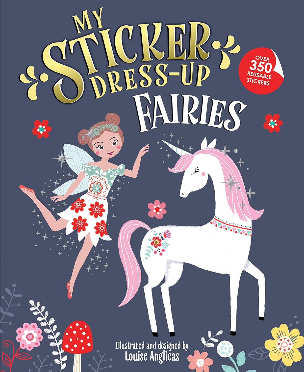 My Sticker Dress-Up: Fairies: Awesome Activity book