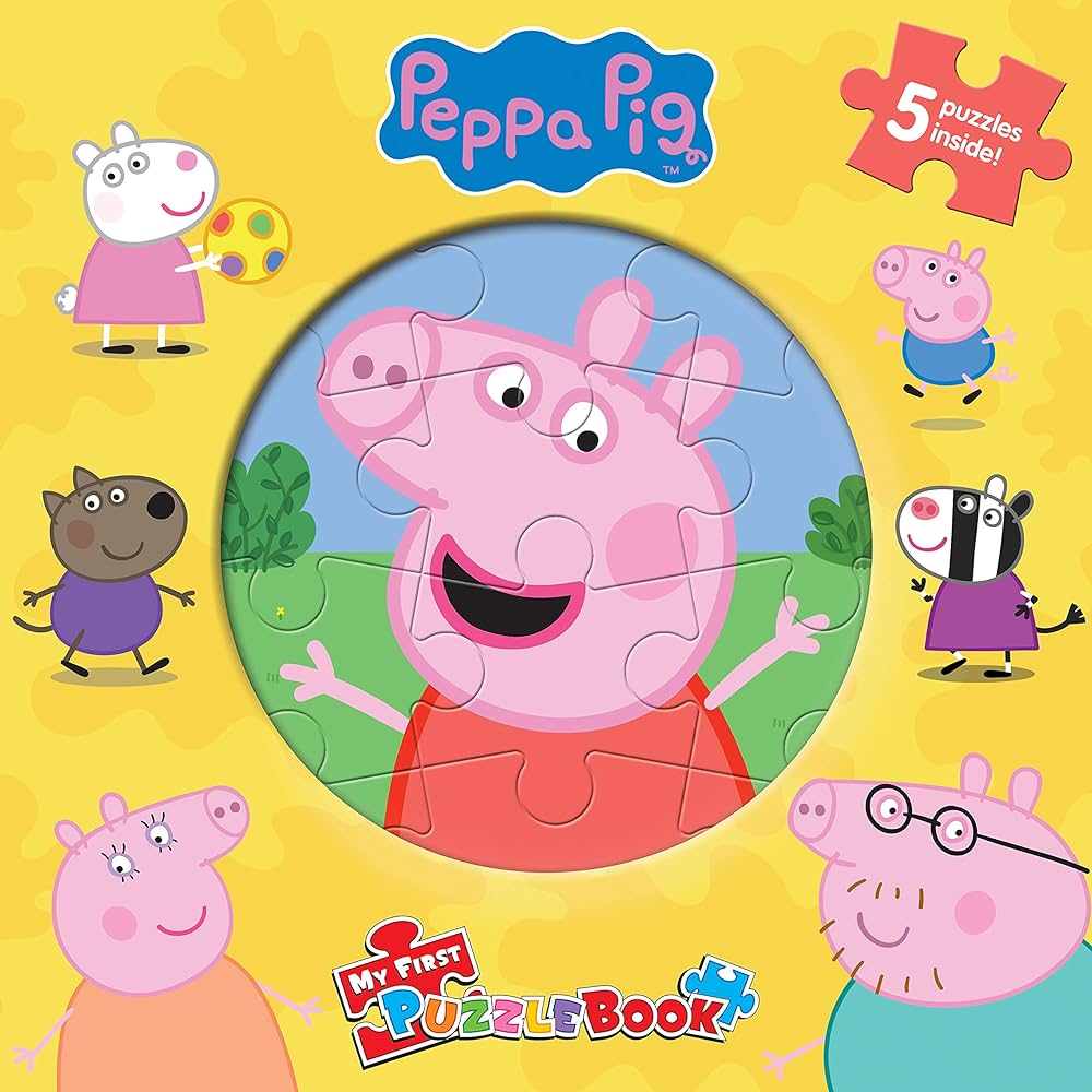 PEPPA PIG MY FIRST PUZZLE BOOK