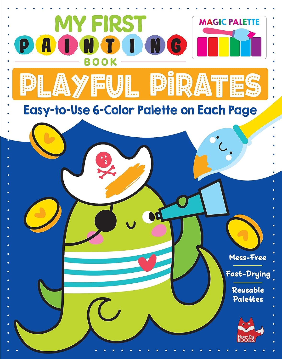 My First Painting Book: Playful Pirates