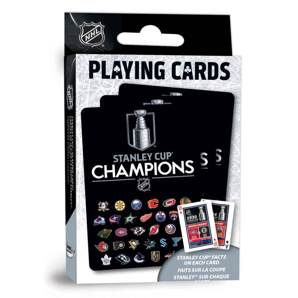 NHL Stanley Cup Playing Cards - 54 Card Deck