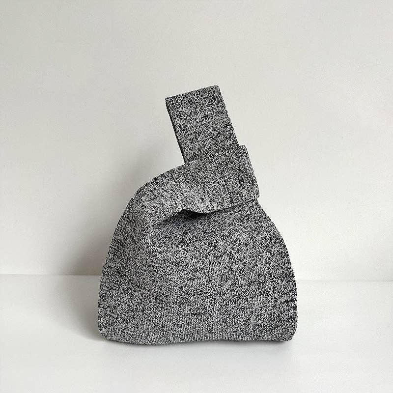 Simple Knit Tote Woven Bag