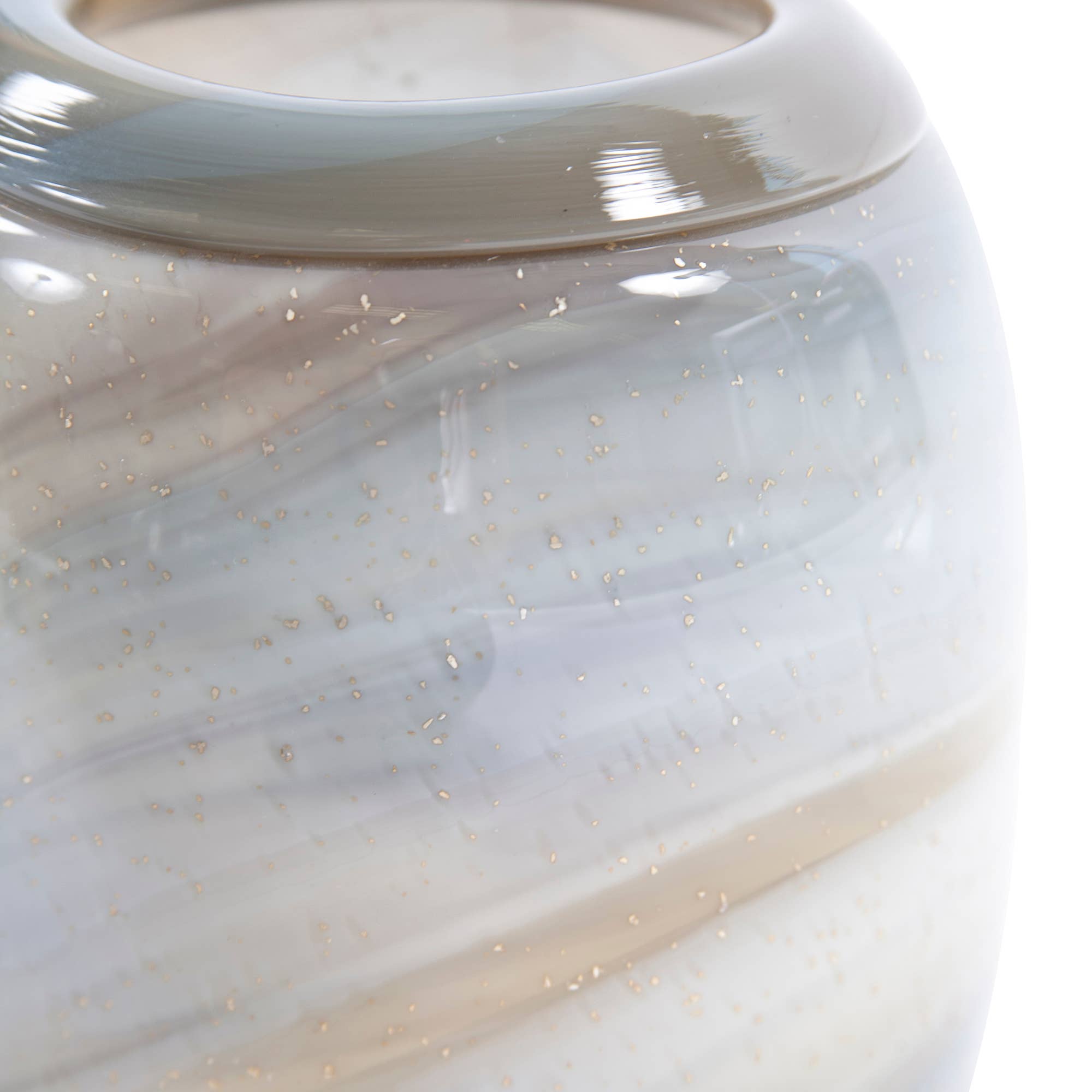Sand Art Glass Vase