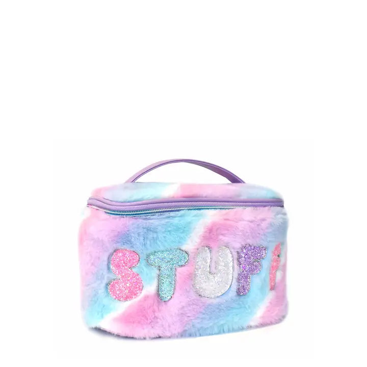 stuff' Ombre Plush Train Case