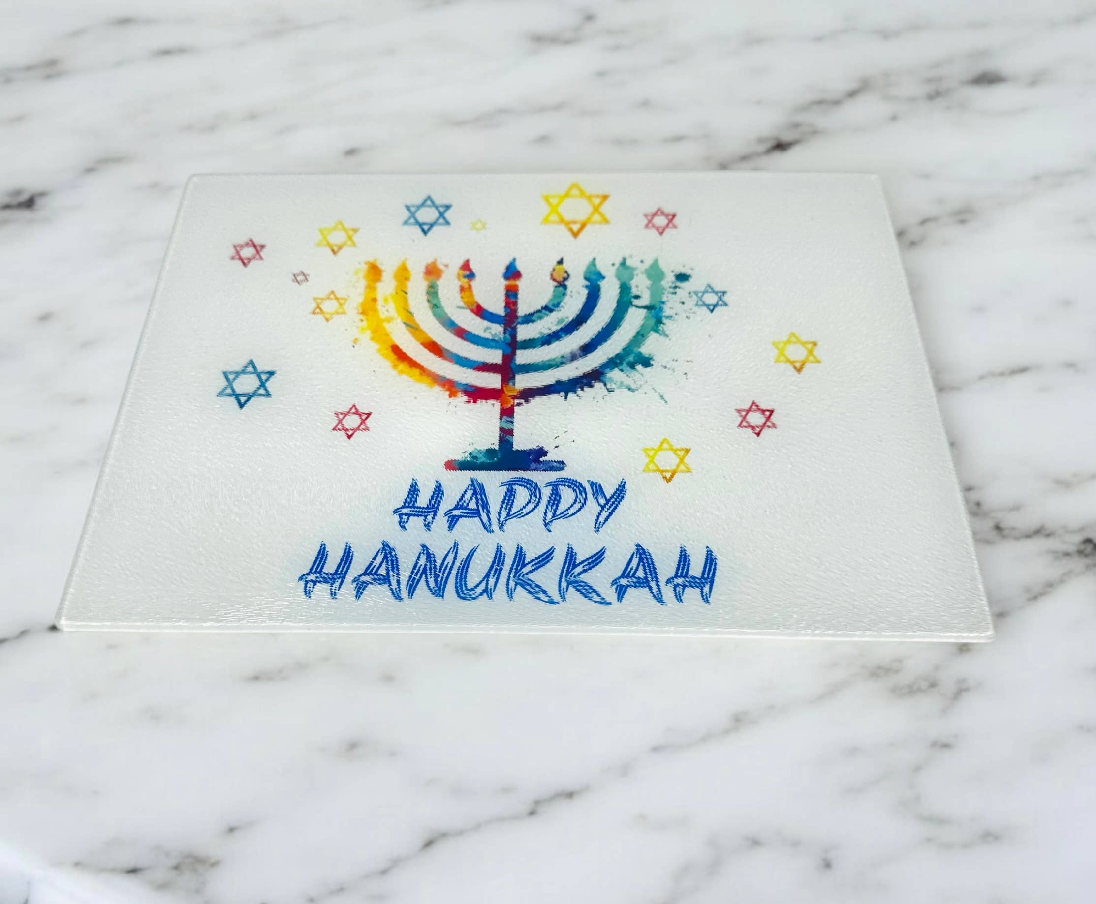 Hanukkah Cutting Board 