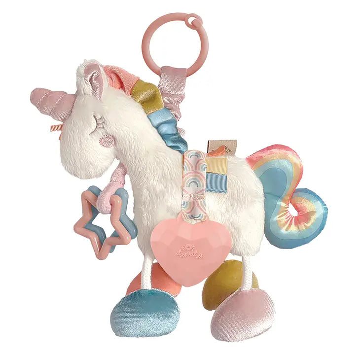 Plush Activity Toy with Teether - Unicorn