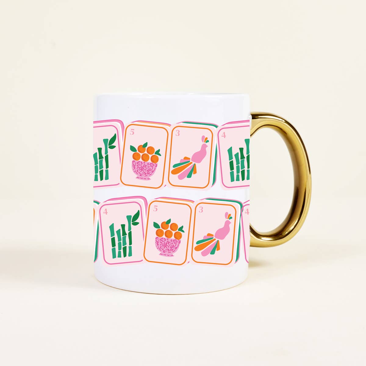 Ceramic Mug– Mahjong Tiles