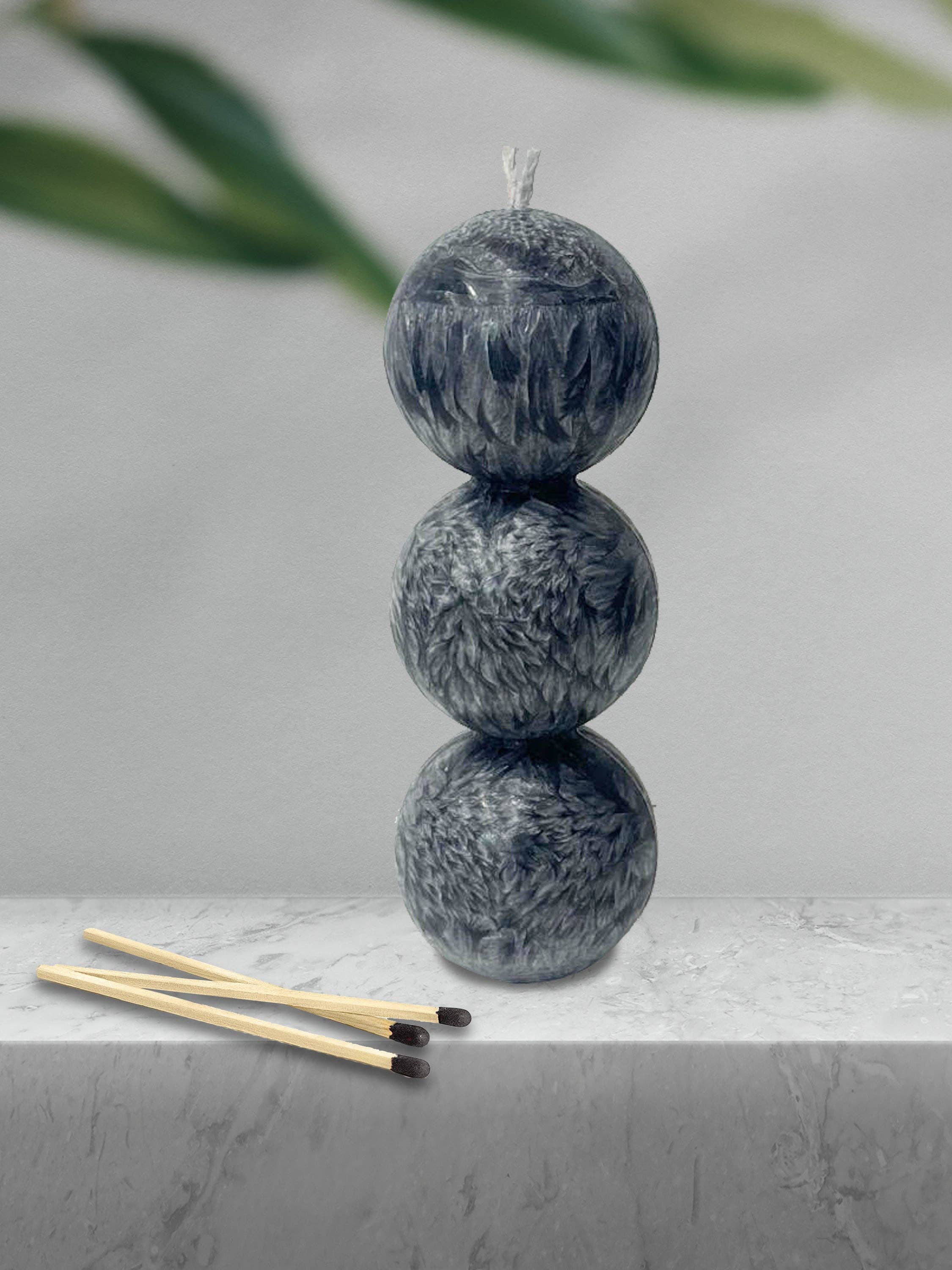 Perla Havdalah Candle - black