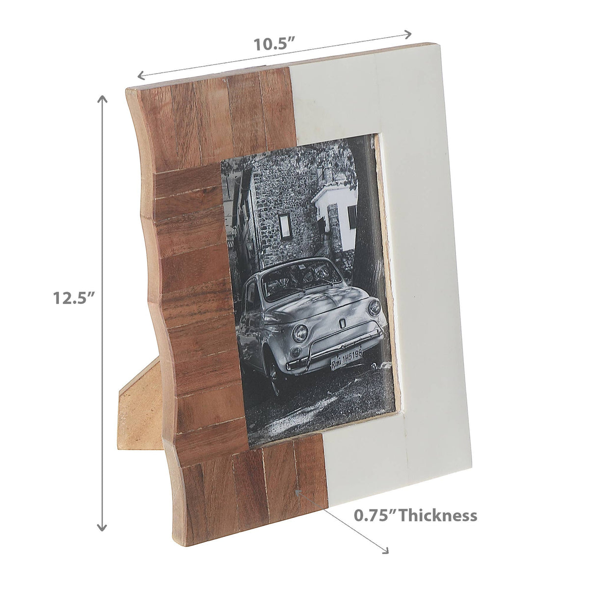 8X10"Wooden & Resin Inlay Photo Frame