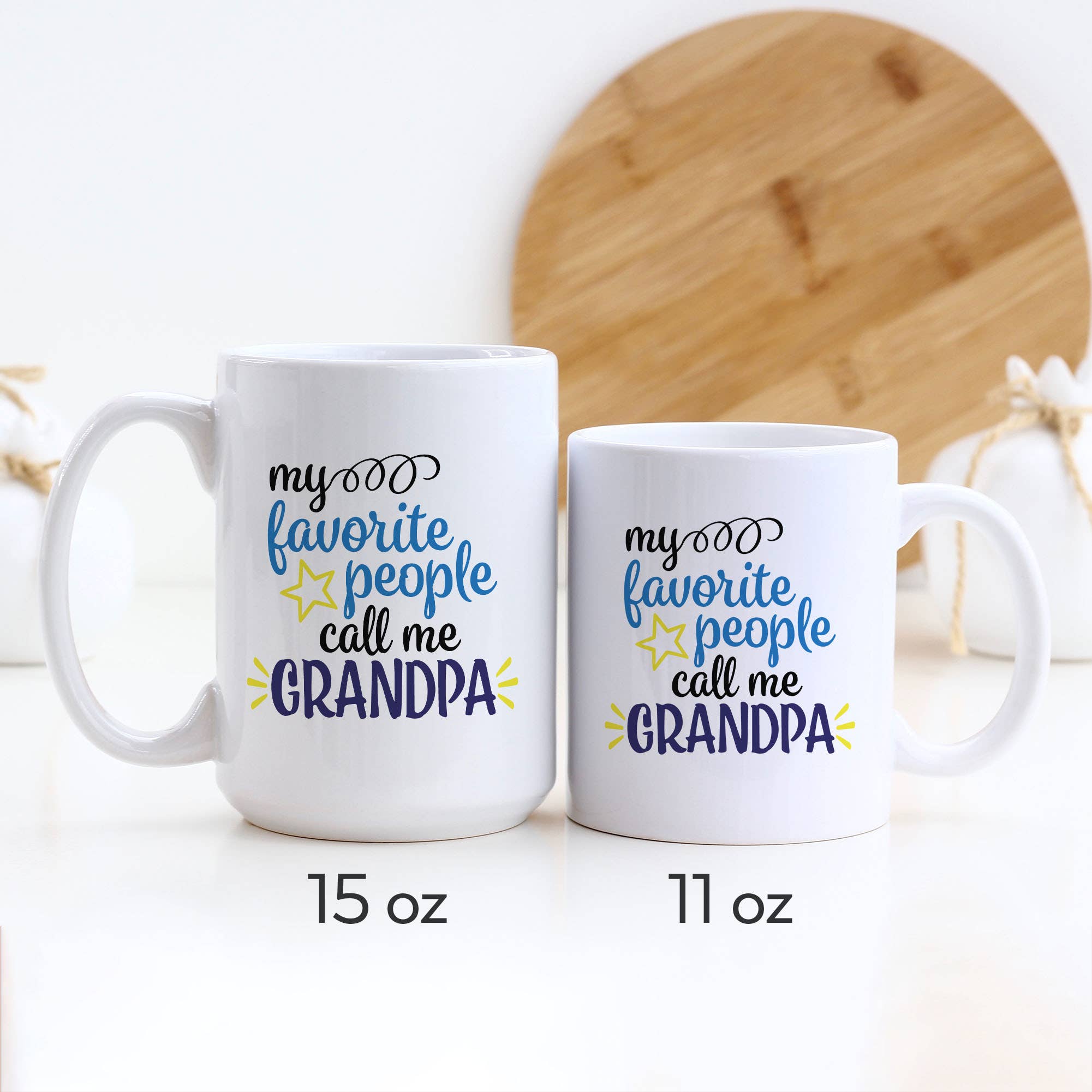 Tasse « Mes personnes préférées m'appellent grand-père »