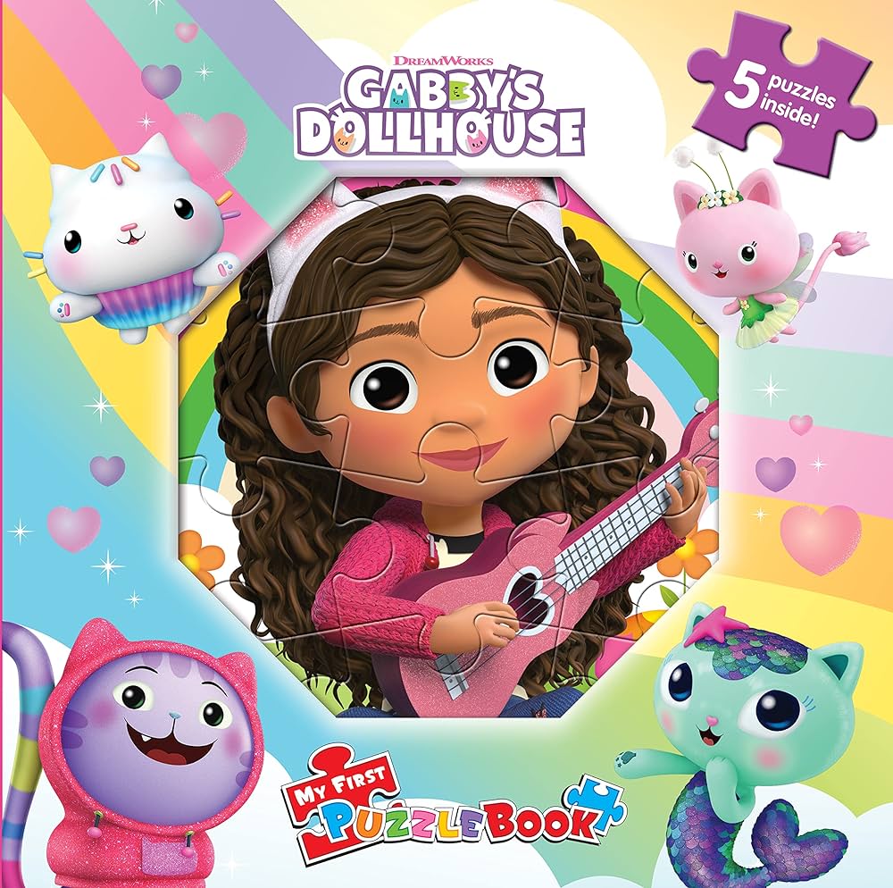 GABBY'S DOLLHOUSE MY FIRST PUZZLE BOOK